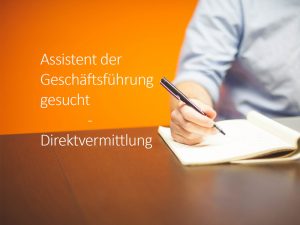 Assistent Geschäftsführung gesucht - Kirsch GmbH