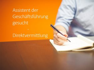 Assistent Geschäftsführung gesucht - Kirsch GmbH