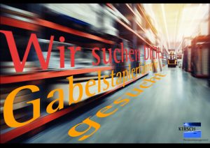 Kirsch GmbH Personalmanagement Gabelstaplerfahrer gesucht