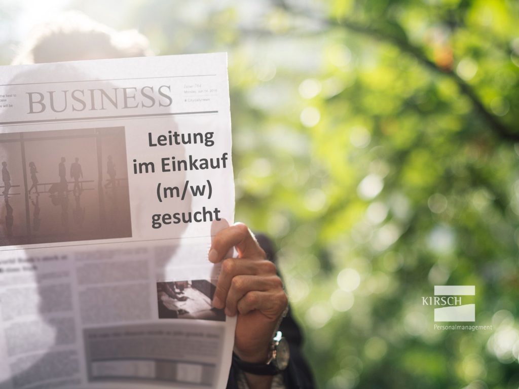 Leitung Einkauf (m/w) gesucht